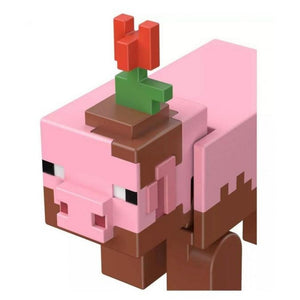 MINECRAFT figura cerdo fangoso con cubos construir (GTP22)