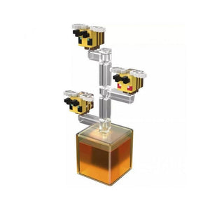 MINECRAFT figura abejas con cubos para construir (GTP20)