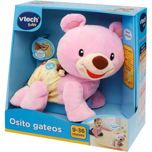 OSITO GATEOS ROSA VTECH BABY