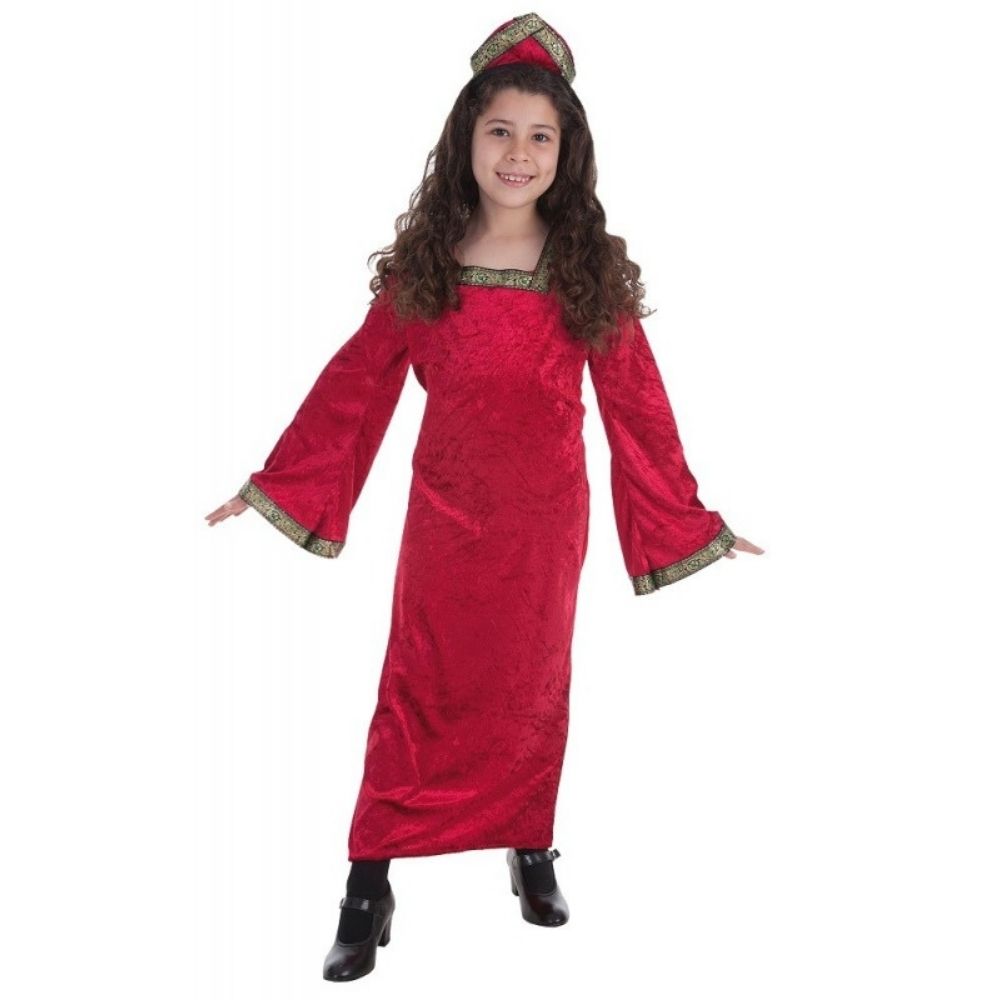 DISFRAZ PRINCESA MEDIEVAL  Talla (7-9) ó (10-12)