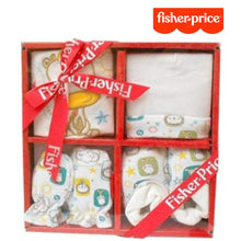 Cargar imagen en el visor de la galería, Set recién nacido FISHER PRICE regalo nacimiento (4 piezas)
