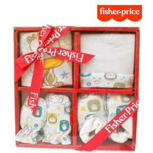 Set recién nacido FISHER PRICE regalo nacimiento (4 piezas)