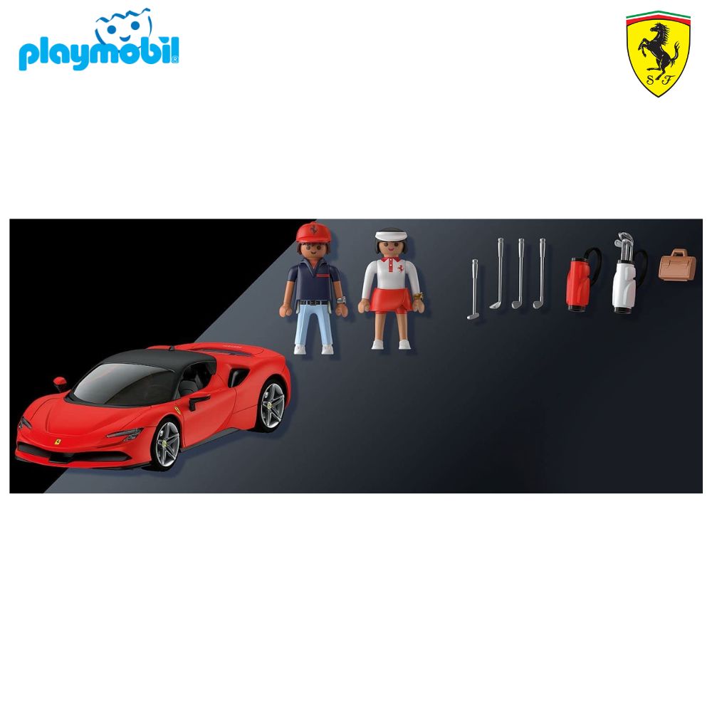 Playmobil 71020 Ferrari SF90 Stradale, Voiture légendaire, Supercar Playmobil 71020 Ferrari SF90 Stradale, Voiture légendaire, Supercar
