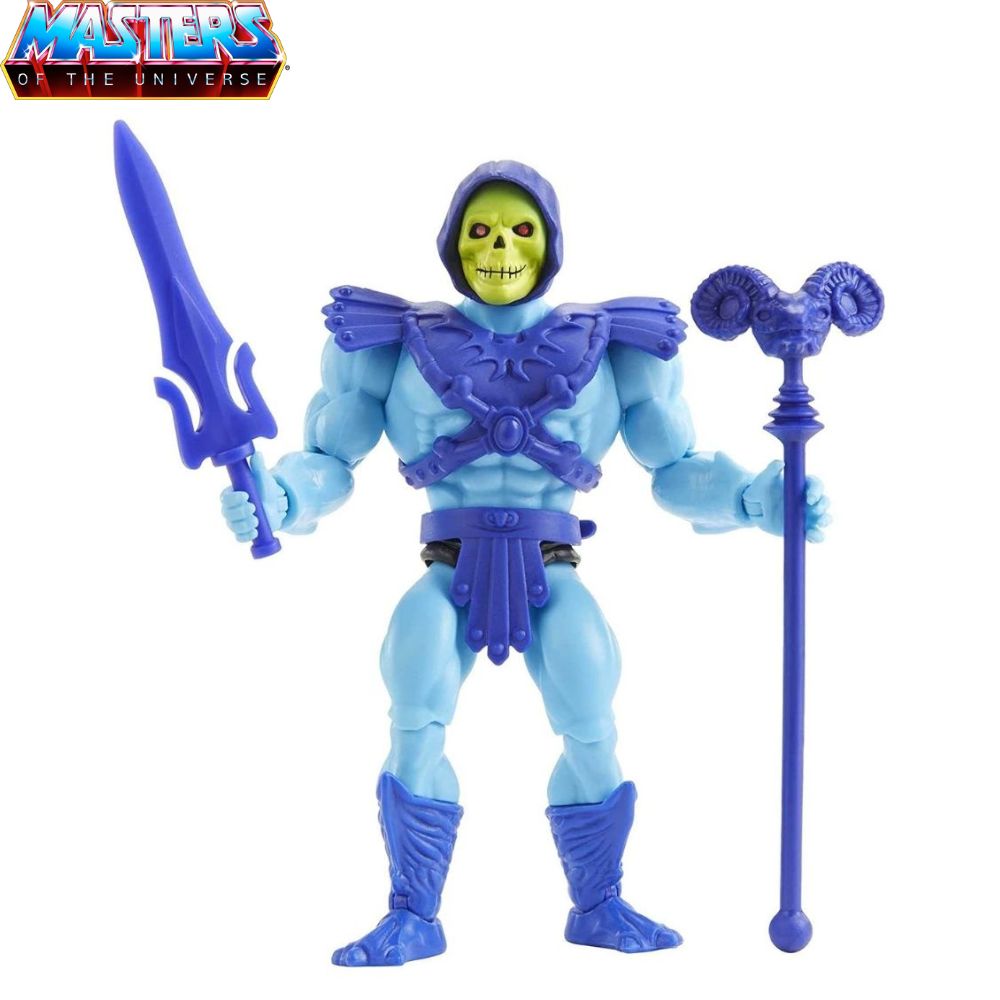 Figura Skeletor Masters del Universo Origins Motu muñeco retro (HGH45)