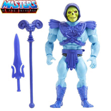 Cargar imagen en el visor de la galería, Figura Skeletor Masters del Universo Origins Motu muñeco retro (HGH45)-(2)
