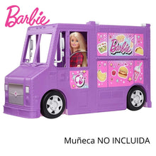 Cargar imagen en el visor de la galería, Furgoneta Barbie camioneta de comida
