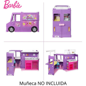 Furgoneta Barbie camioneta de comida-(1)
