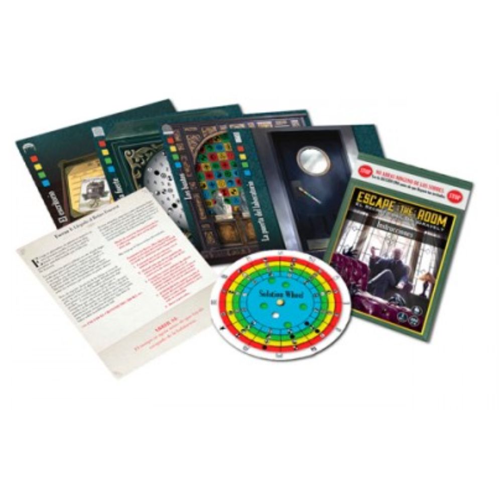 ES NUEVO Escape The Room El Secreto Del Doctor Gravely Juego De Mesa Fiesta Espanol Thinkfun Nuevo Barato Oferta