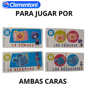 Juego de palabras Clementoni puzzle educativo para niños Jelly Jamm-(1)
