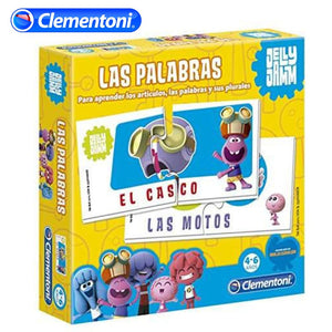 Juego de palabras Clementoni puzzle educativo para niños Jelly Jamm