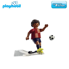 Cargar imagen en el visor de la galería, Playmobil jugador de fútbol España (71129) Sports Action-(1)
