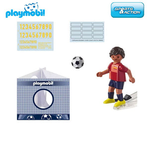 Playmobil jugador de fútbol España (71129) Sports Action-(2)