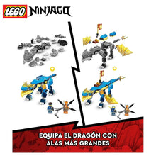 Cargar imagen en el visor de la galería, LEGO Dragón del Trueno EVO de Jay (71760) Ninjago-(2)
