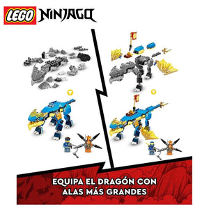 LEGO Dragón del Trueno EVO de Jay (71760) Ninjago-(2)