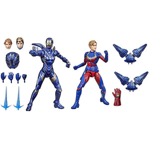Figuras Captain Marvel & Rescue Armor Avengers Endgame Marvel