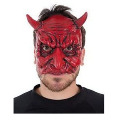 Mascara careta diablo demonio rojo