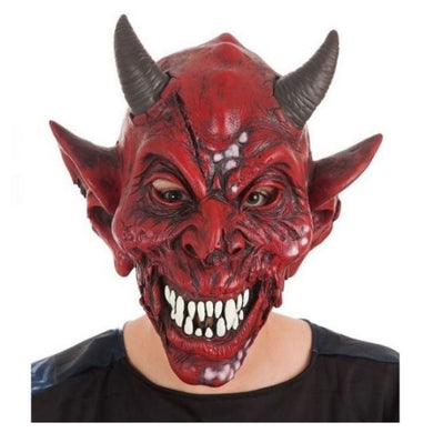 Máscara demonio diablo completa toda la cabeza