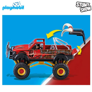 Monster Truck Horned Playmobil Stunt Show (70549)-