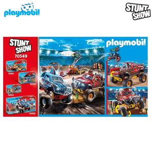 Monster Truck Horned Playmobil Stunt Show (70549)-(3)