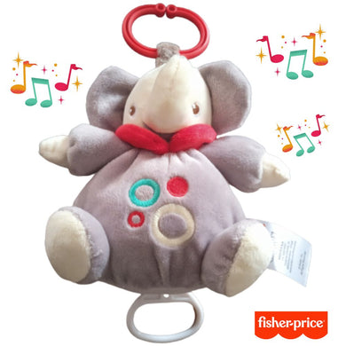 Peluche musical elefante de apego para bebés Fisher Price