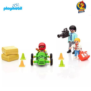 Playmobil Duck On Call (70919) ayuda al piloto de carreras