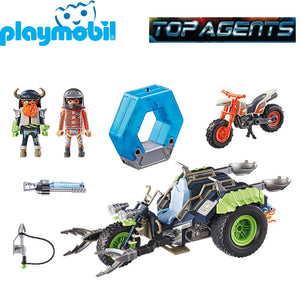 Playmobil Top Agents Arctic Regels triciclo de hielo (70232)-