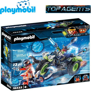 Playmobil Top Agents Arctic Regels triciclo de hielo (70232)