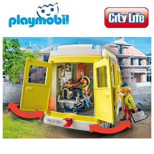 Ambulancia de Playmobil con luces y sonidos (71202)
