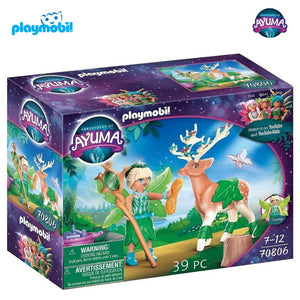 Playmobil Ayuma (70806) Forest Fairy con Animal del Alma