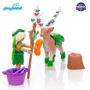 Playmobil Ayuma (70806) Forest Fairy con Animal del Alma