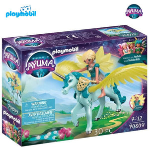 Playmobil Ayuma (70809) Crystal Fairy con Unicornio