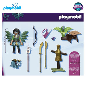 Playmobil Ayuma (70905) knight Fairy (Namika) con mapache starter pack
