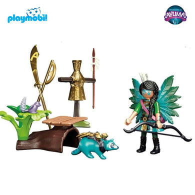 Playmobil Ayuma (70905) knight Fairy (Namika) con mapache starter pack