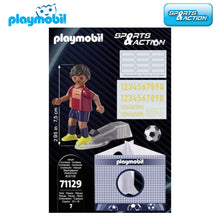 Cargar imagen en el visor de la galería, Playmobil jugador de fútbol España (71129) Sports Action-
