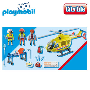 Helicóptero de rescate Playmobil City Life (71203)-