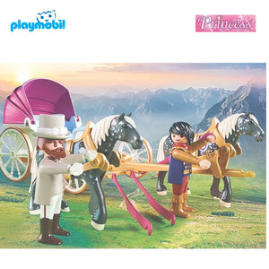 Playmobil princess (70449) carruaje romántico con caballos