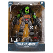 Cargar imagen en el visor de la galería, Warhammer 40k figura Ork Meganob with Buzzsaw 30cm
