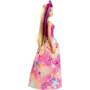 Barbie princesa Dreamtopia muñeca falda flores-(2)