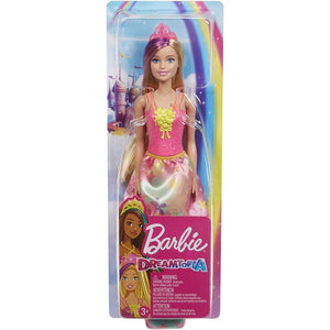Barbie princesa Dreamtopia muñeca falda flores-(1)