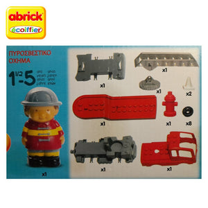 Camión de bomberos bloques Abrick juguete Ecoiffier-