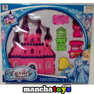 castillo con muebles