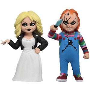 Chucky y su novia Tiffany pack de 2 figuras muñeco diabólico