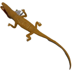Figura reptil cocodrilo de juguete verde 50 centímetros-