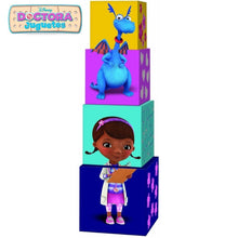 Cargar imagen en el visor de la galería, Cubos aplicables para bebés Doctora Juguetes Disney
