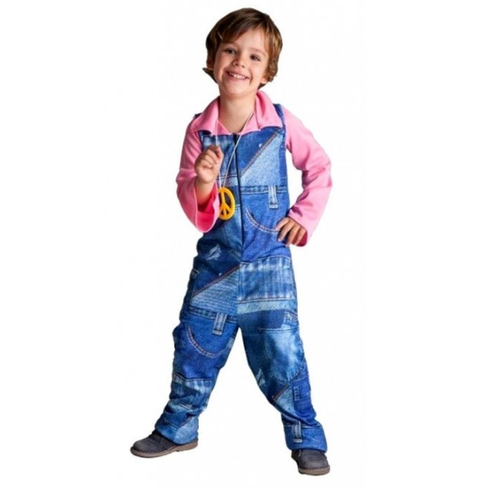 DISFRAZ HIPPIE VAQUERO  (Talla 7-9 años)