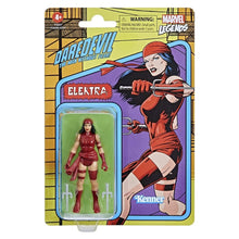 Cargar imagen en el visor de la galería, Figura Elektra Daredevil Legends retro collection 375 Marvel
