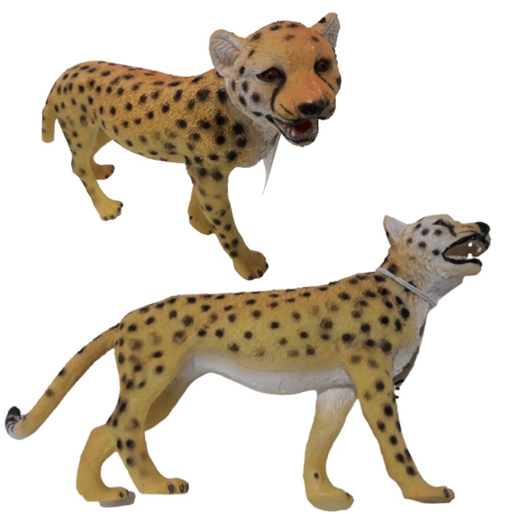 Figura guepardo de juguete realista 25 cm