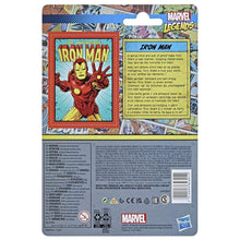 Cargar imagen en el visor de la galería, Figura Iron Man retro Collection 375 Legends Marvel
