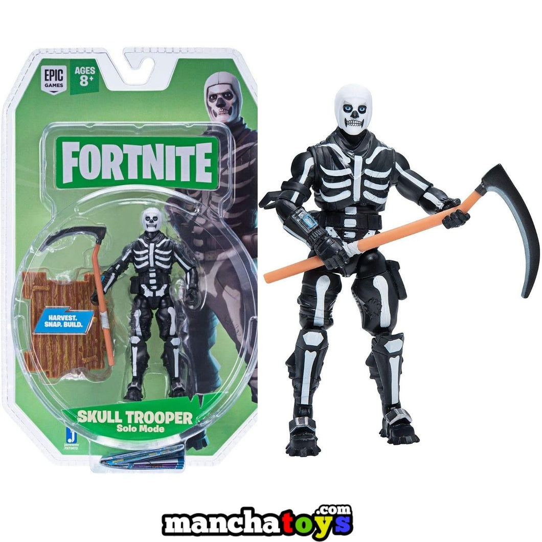 FIGURA FORTNITE SKULL TROOPER S2 CON ARMA