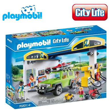 Gasolinera Playmobil City Life (70201) estación de servicio